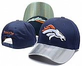 Broncos Fresh Logo Navy M&N Peaked Adjustable Hat GS,baseball caps,new era cap wholesale,wholesale hats